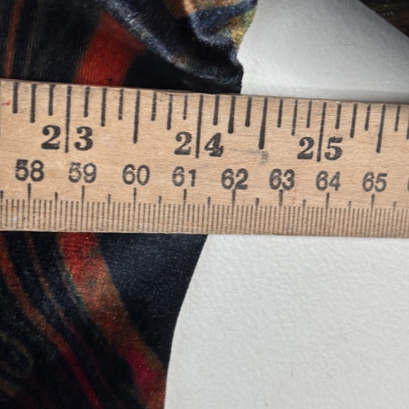 Soft Surroundings Santiago Velvet Maxi Dress XL Long Sleeve Whimsigoth Boho Art - Picture 9 of 11